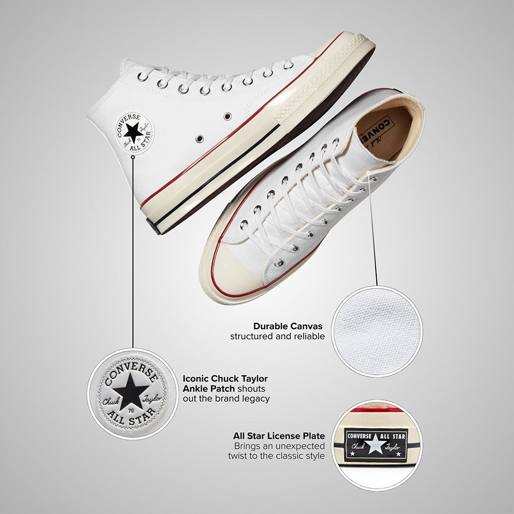 Youth Chuck 70 Vintage Canvas High Top Sneaker | White.