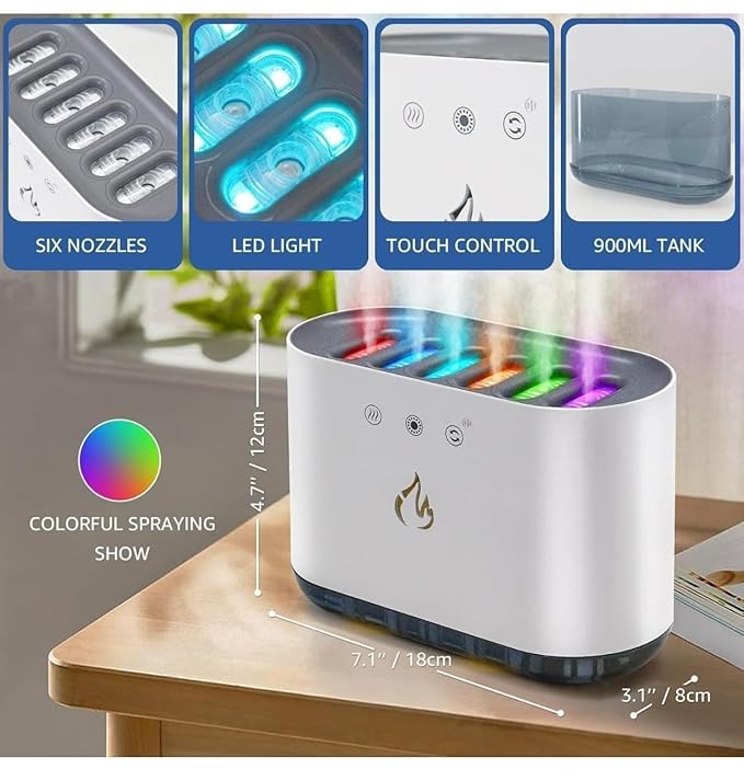 6 Hole Mist Diffuser Humidifier