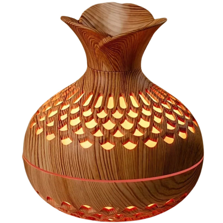 Wooden Cool Mist Humidifiers Essential Oil Diffuser Aroma