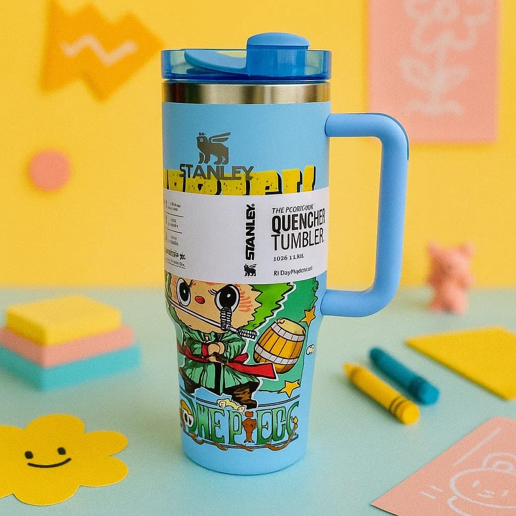 Labubu x Stanley One Piece Zoro Tumbler