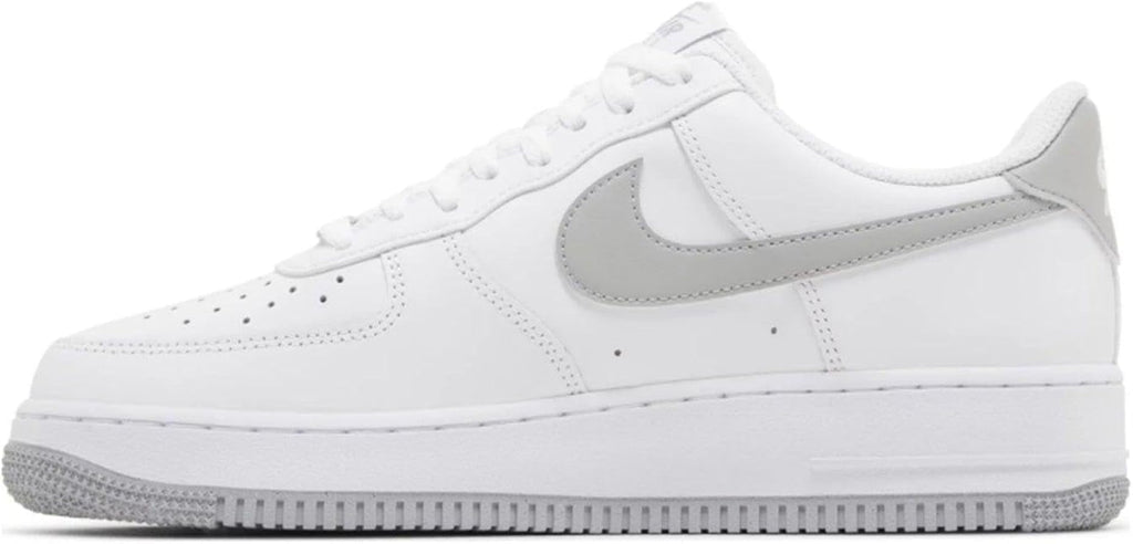Men's Air Force 1 '07 Sneaker, White Lt Smoke Grey White (MasterCopy)