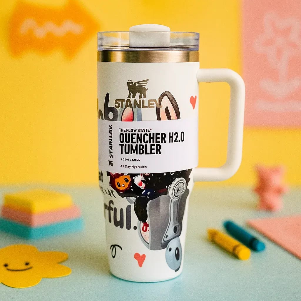 Stanley x Labubu The Quencher H2.0 FlowState – Adventure Bunny Edition