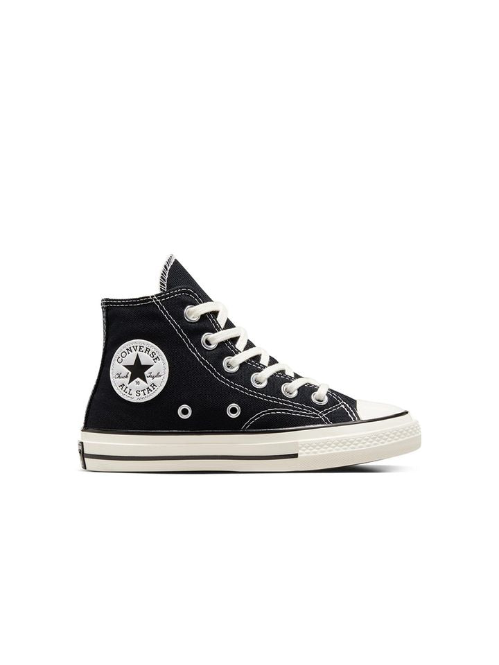Youth Chuck 70 Vintage Canvas High Top Sneaker | Black.