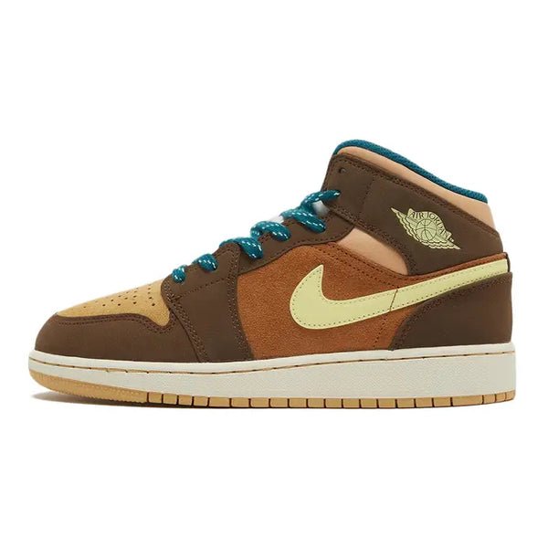 Air Jordan 1 Mid GS Cacao Wow