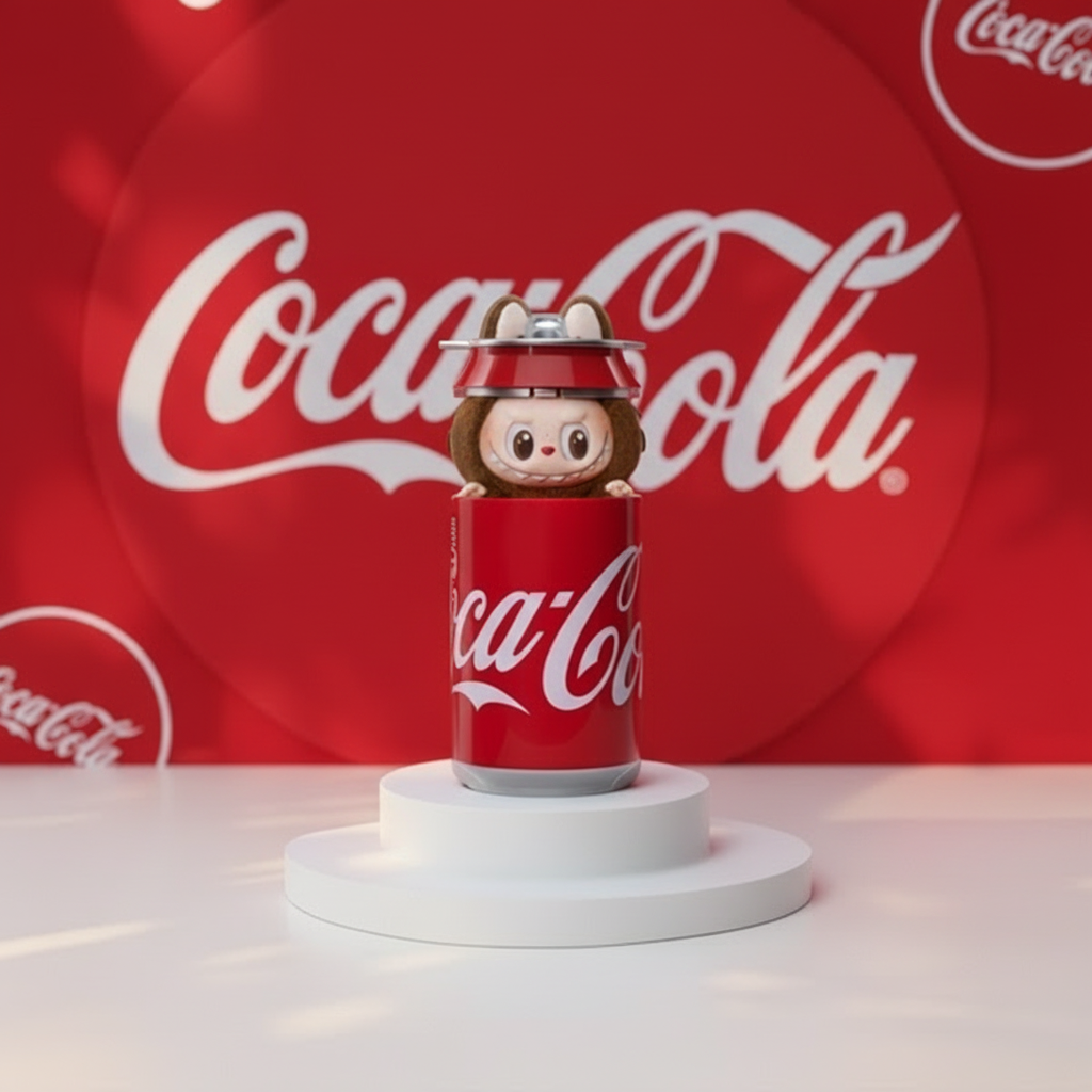 Labubu - Coca Cola Edition, Mystery in the Can.