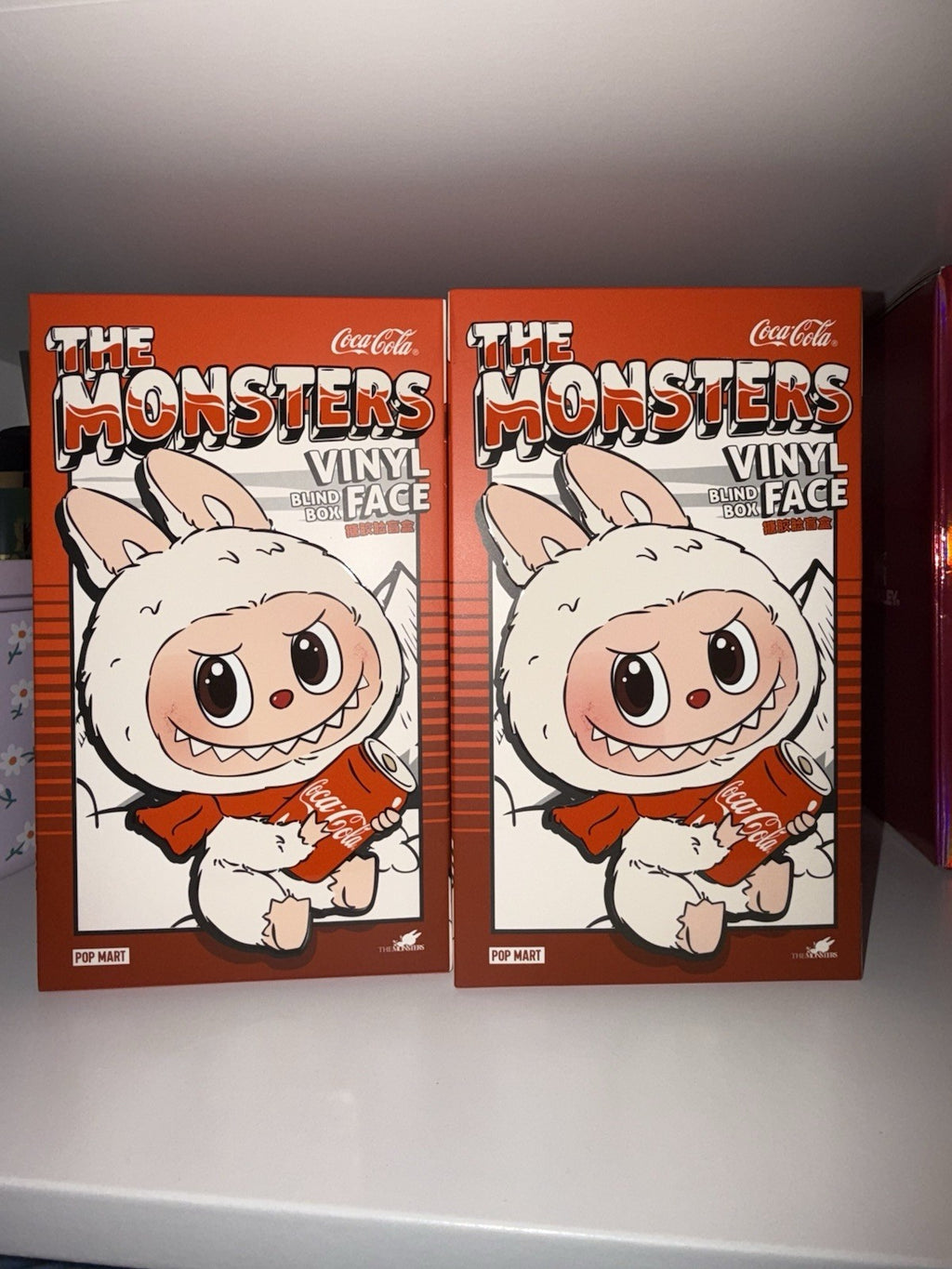 Labubu - Coca Cola Edition,Monster Series Suprise Shake