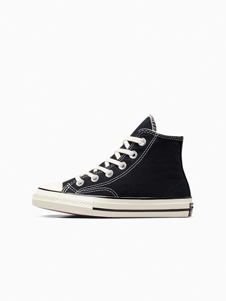 Youth Chuck 70 Vintage Canvas High Top Sneaker | Black.