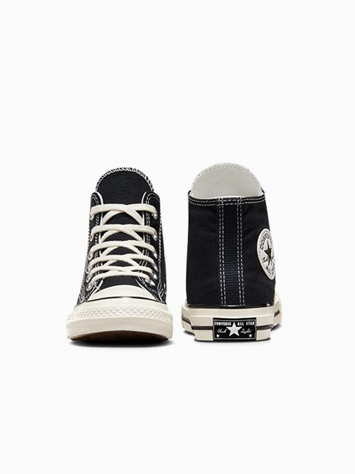 Youth Chuck 70 Vintage Canvas High Top Sneaker | Black.