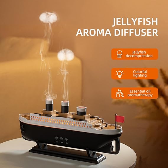 Ship Shape Humidifier EU Plug Aroma Diffuser